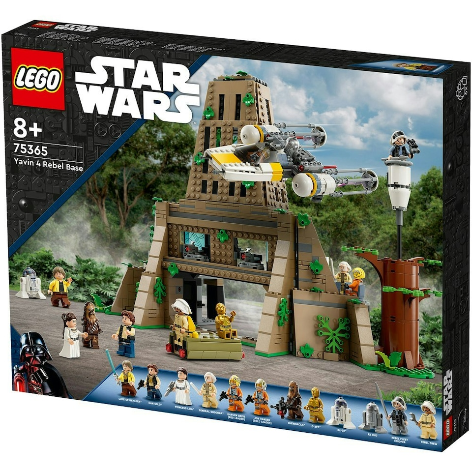 image 1 of LEGO Star Wars Yavin 4 Rebel Base 1066 Piece Building Set 75365
