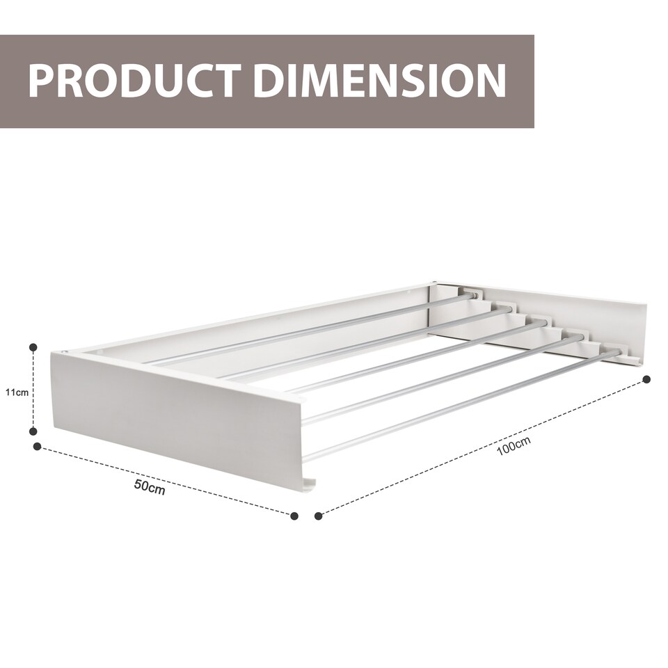 image 1 of ROTARY AIRER 4 ARM 50M OUTDOOR CLOTHES GARDEN WASHING LINE DRYER SPIKE & COVER