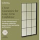 image 4 of Balterley Framed Grid Hinged Reversible Shower Bath Screen Toughened Safety Glass