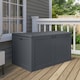 image 2 of Suncast Colorado 507L Storage Box - Cyberspace Grey Grey