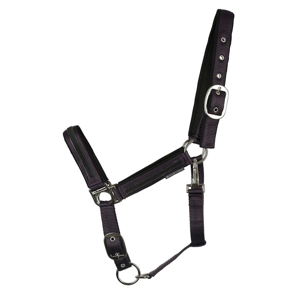 image 1 of Hy Mystic Horse Headcollar - Purple/Midnight - Cob