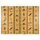 image 1 of Eye Of Horus Pharaoh Flowers Pyramid Bird Ankh Glass Chopping Board | Multi