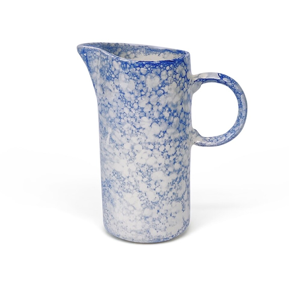 image 1 of Verano Spanish Ceramics Burbujas Tall Jug - 23.5cm