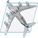 image 5 of Cobi 26610 - Boeing 747 Airforce One 1087 pcs