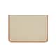 image 2 of Vinga Bosler Canvas Recycled Laptop Sleeve - Beige - One Size Brown