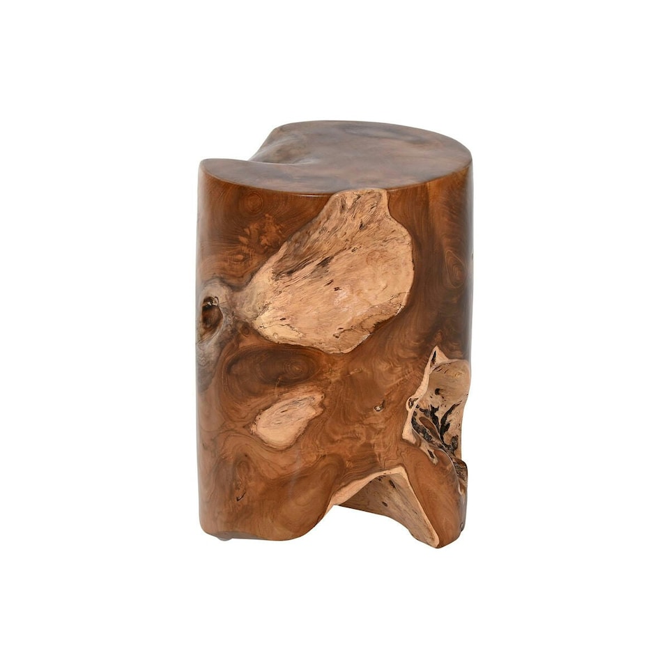 image 1 of Side table Home ESPRIT Natural Teak 30 x 30 x 45 cm N/A