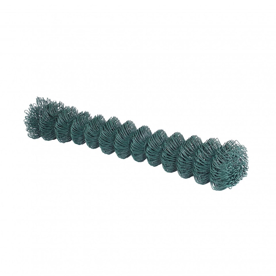 image 1 of 1.15m x 10m Green PVC Coated Galvanised Steel Chain Link Fencing | Green | 1