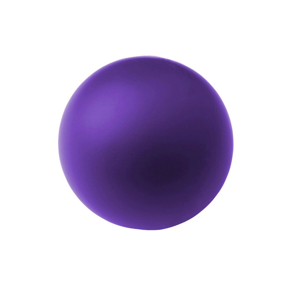 image 1 of Bullet Round Stress Reliever - Purple - 6.3 cm