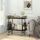 image 8 of COSTWAY 2-tier Kitchen Dining Storage Mobile Cart