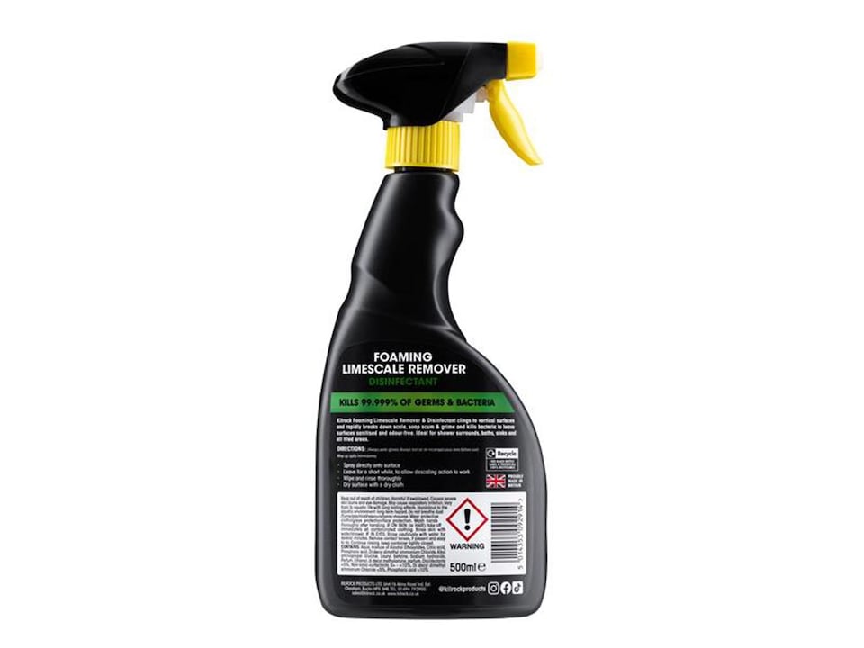 image 1 of Kilrock Foaming Limescale Remover Yuzu 500Ml