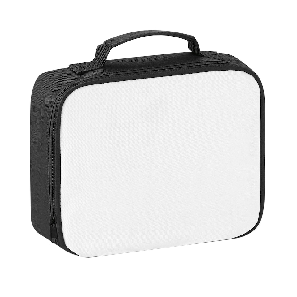 Bagbase Sublimated Lunch Cooler Bag - Black - One Size