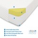 image 1 of Core Bubble Memory Mattress - 6" Deep, Prime Softness White | King