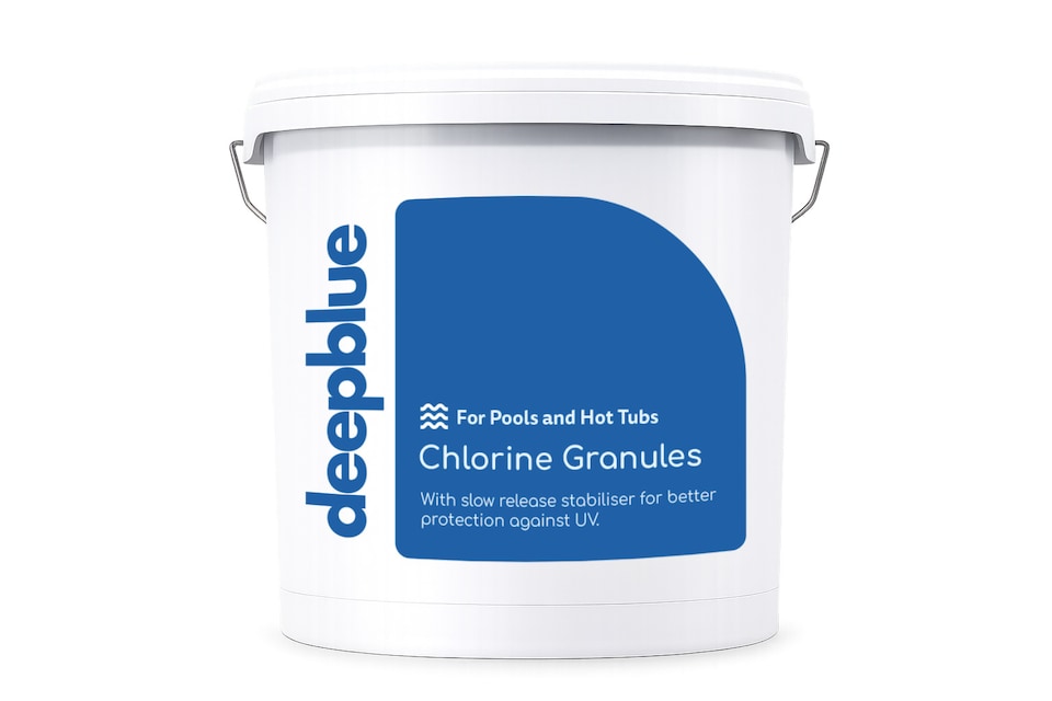 image 1 of Deep Blue Pro - Stabilised Chlorine Granules 5kg Rapid dissolve Neutral PH