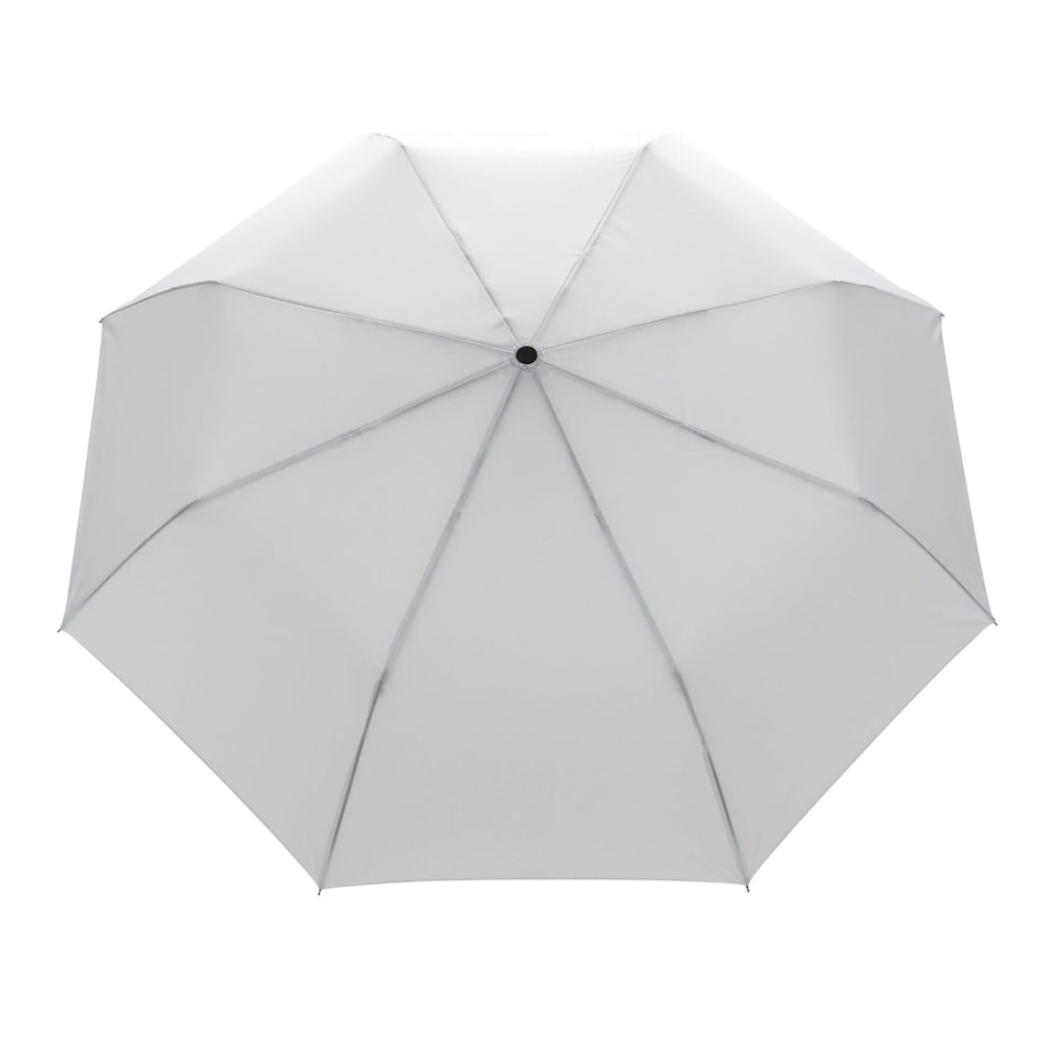 image 1 of XD Collection Impact Bamboo Folding Umbrella - White - One Size | White