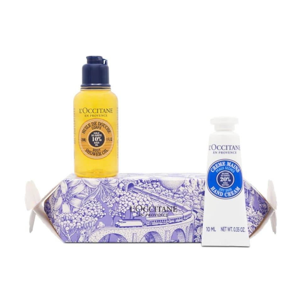 image 1 of L'Occitane Surprise Firecrackers Shower Gels & Hand Creams Gift Set