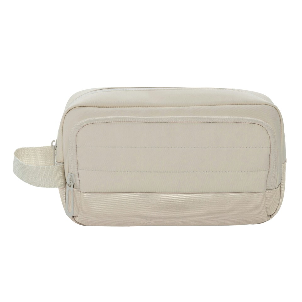 image 1 of XD Xclusive Armond Aware RPET Toiletry Bag - Beige - One Size | Brown