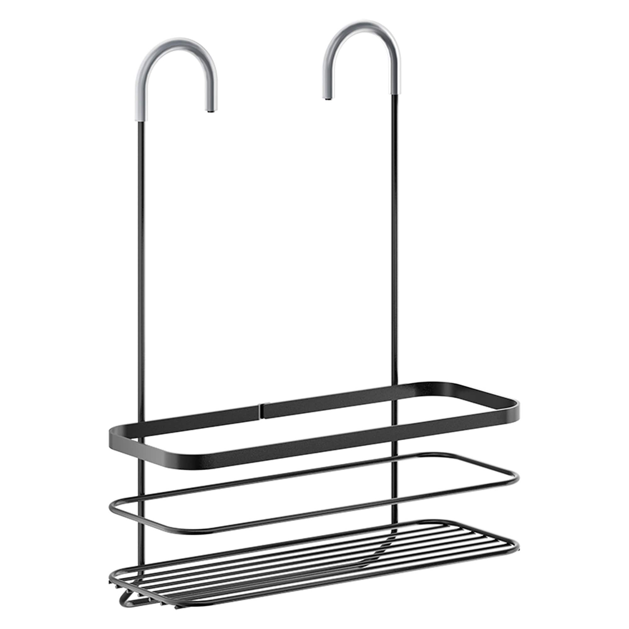 Metaltex Origin Shower Mixer Caddy Hanging Bathroom Organizer in Grey