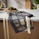 image 2 of Ulster Weavers Herbs & Spices Apron - PVC/Oilcloth Grey