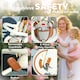 image 4 of AIYAPLAY 5 in 1 Foldable Kids Trike, Toddler Tricycle for 1-3 Years, Cream White