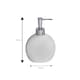 image 7 of Ripple White Textured 4 Piece Bathroom Accessory Set | White | White | 1