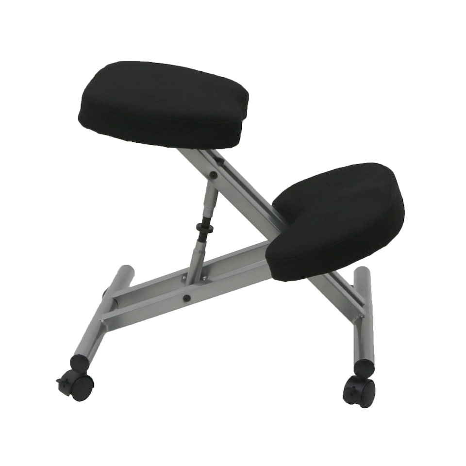 image 1 of Kneeling Orthopaedic Ergonomic Posture Office Stool Chair Seat | Black