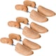 image 1 of Shoe Stretcher 3 Pairs - made of lotus wood, for womens and mens shoes | Brown | brown | 46-48 | 3