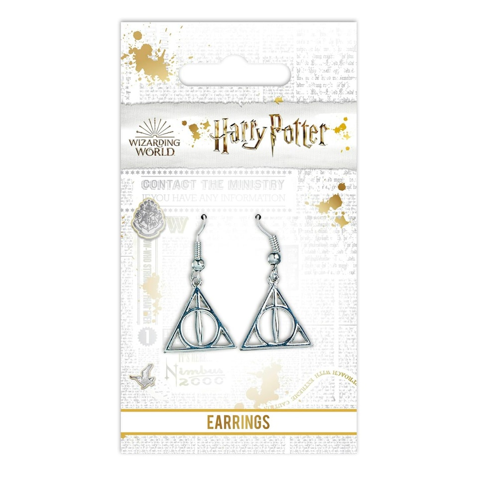 image 1 of Harry Potter Deathly Hallows Earrings WE0054