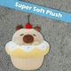 image 5 of Capybara Cup Cake Soft Toy Cute Plushie Huggable Cuddly Stuffed Toy 20cm Yellow