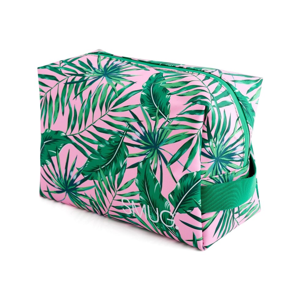image 1 of SMUG Wash Bag - Palm Print