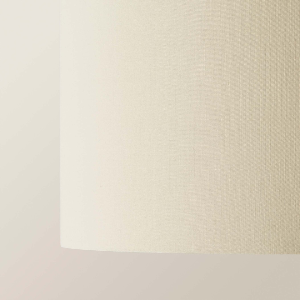 image 1 of ValueLights Extra Large Beige And Gold Ceiling Pendant Light Shade