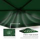 image 8 of Outsunny 3(m) 2 Tier Garden Gazebo Top Cover Replacement Canopy Roof Dark Green