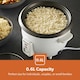 image 7 of GEEPAS 300W Rice Cooker & Steamer with Keep Warm Function, 0.6L