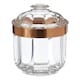 image 2 of Maison by Premier Medium Rose Gold Acrylic Canister