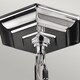 image 2 of Corinne 3 Light Small Spherical Ceiling Pendant Polished Nickel, E14