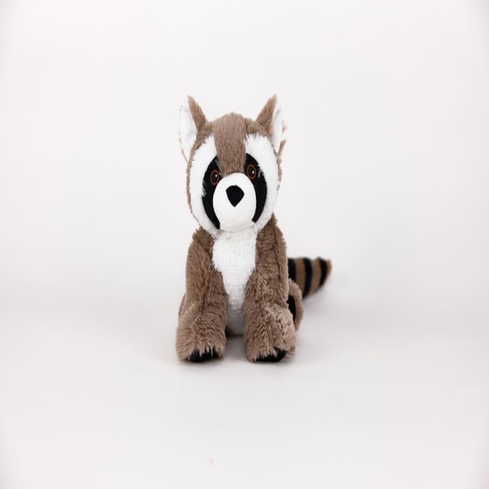 image 1 of Warmies Plush Raccoon Microwavable LARGE