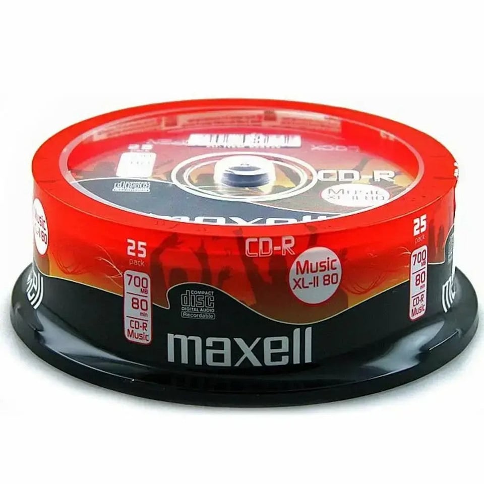 image 1 of Maxell XL-II Cd Blank Disc  in Silver