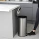 image 7 of CALITEK 30 Litre Kitchen Bin Stainless Steel Odour Free Hands Free Operation with Fingerprint Proof Coating Silver