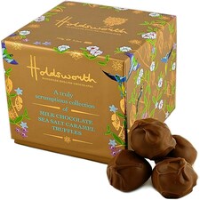 Holdsworth Chocolates Truly Scrumptious Sea Salt Caramel Truffles |100g