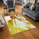 image 2 of cool cars (Rug) Yellow | Medium: 80x150cm