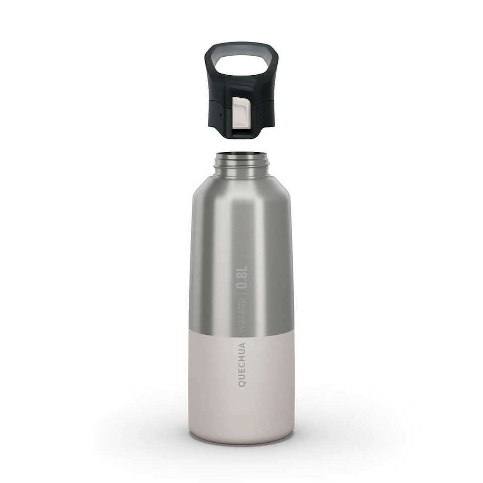 image 1 of Decathlon 0.8L Insulated Stainless Steel Flask 900