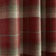 image 5 of Carnoustie Eyelet Blackout Curtains - Red - 168cm x 183cm