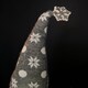 image 5 of 66cm Battery Lit Christmas Standing Gonk Decoration in Grey