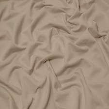 Minerva Core Range Beige Heavy Loop Back French Terry Stretch Knit Fabric for Dressmaking, 155cm / 61" Wide - per metre