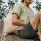 image 2 of Westford Mill Recycled Cotton Drawstring Bag - Natural - One Size (UTPC4939) | Multi | One Size
