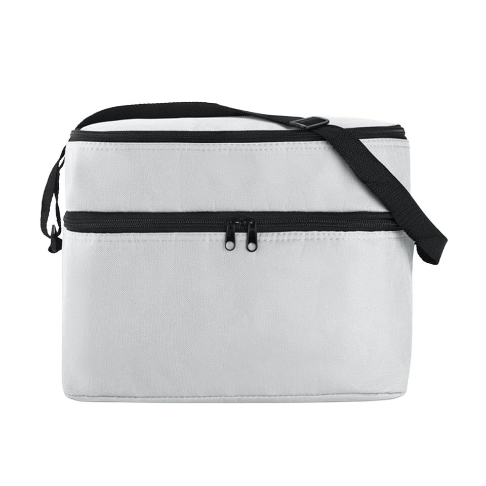 image 1 of MidOcean Casey Cooler Bag - White - 25cm x 30cm x 20cm 25cm x 30cm x 20cm