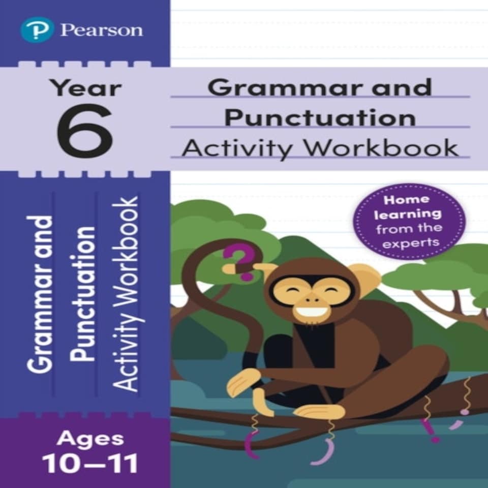 Pearson Learn At Home Grammar & Punctuation Activity Workbook Year 6