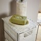 image 3 of Metal Frame Rattan Storage Drawers Home Furniture Fully Assembled | White
