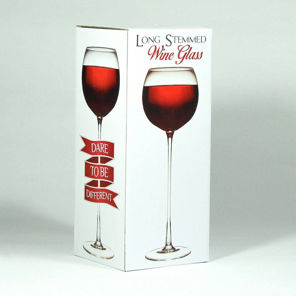 image 1 of Long Stem Wine Glass Clear