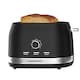 image 7 of Hamilton Beach Ella Black Kettle & Toaster Set