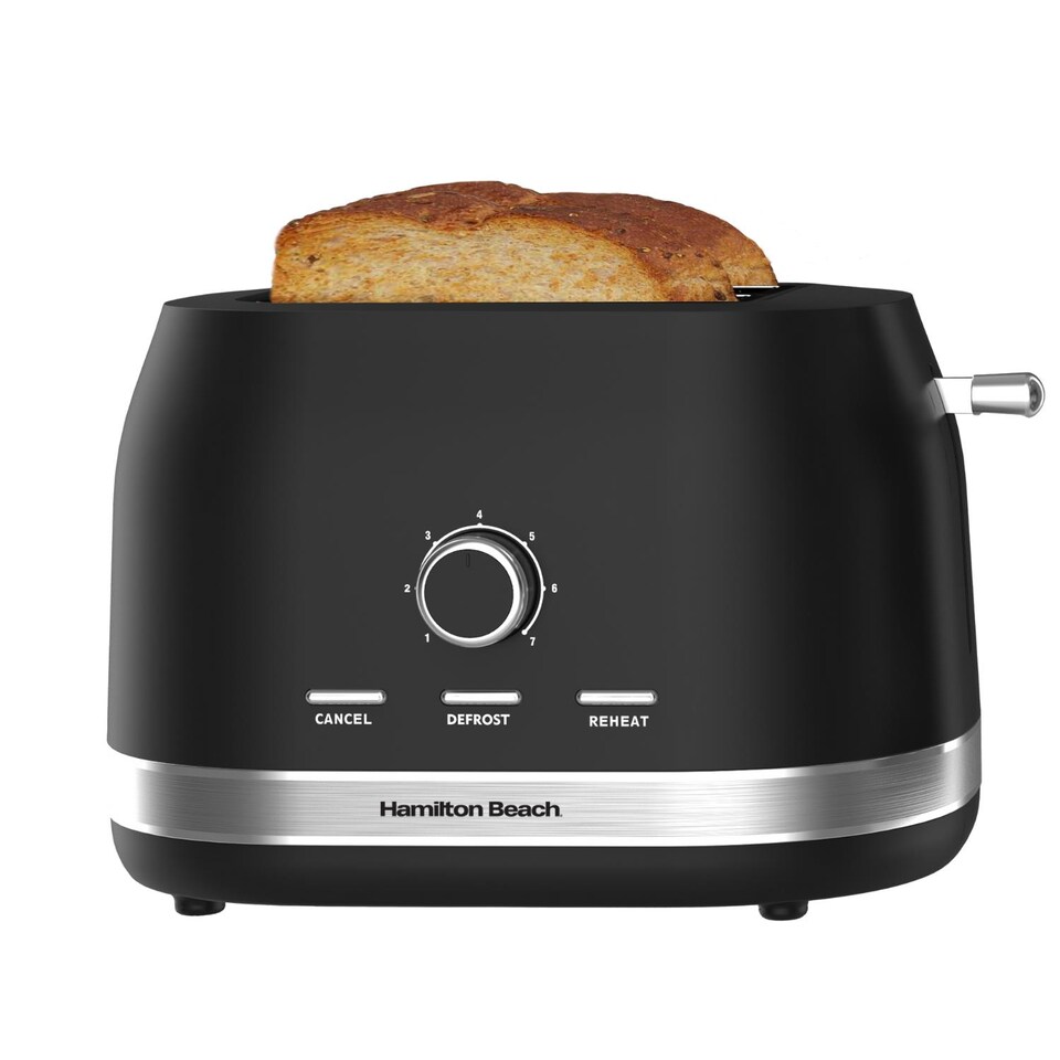 image 1 of Hamilton Beach Ella Black Kettle & Toaster Set